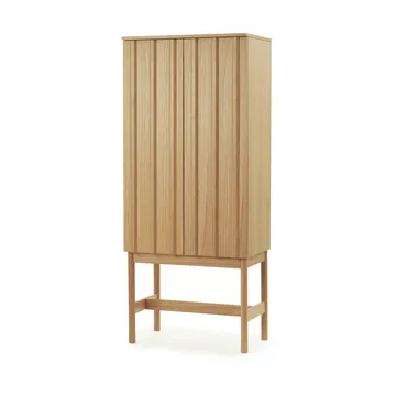 Armario Rib - Oak, 166,5x70x43 cm - Normann Copenhagen