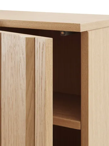 Armario Rib - Oak, 166,5x70x43 cm - Normann Copenhagen