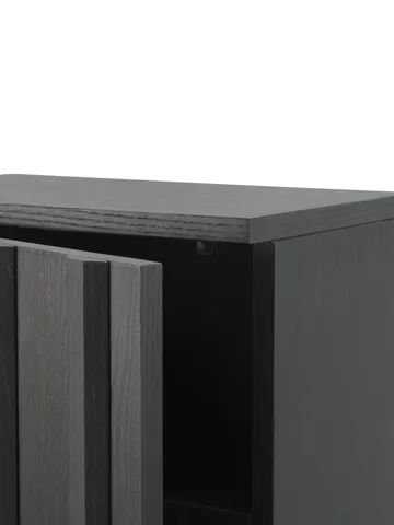 Armario Rib - Soft black, 166,5x70x43 cm - Normann Copenhagen