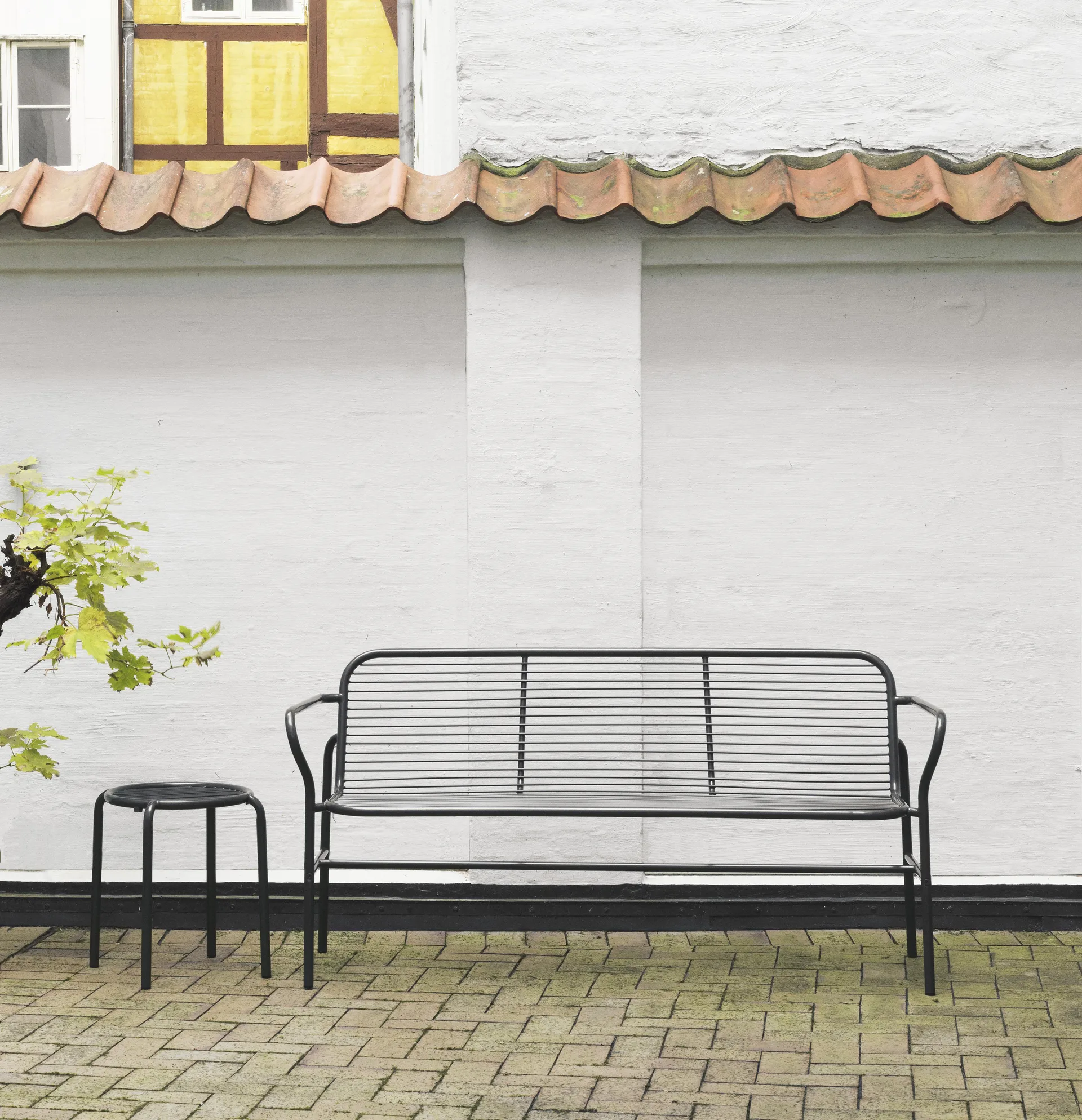 Banco de comedor Vig, Negro Normann Copenhagen