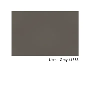 Butaca Hyg - Cuero ultra 41585 gris, pie giratorio de aluminio - Normann Copenhagen