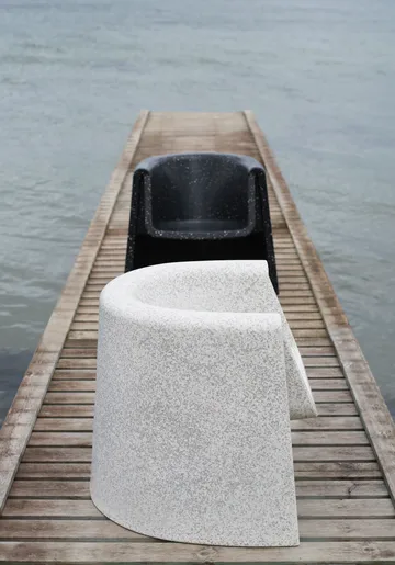Butaca Lounge Bit Lounge Chair - Blanco - Normann Copenhagen