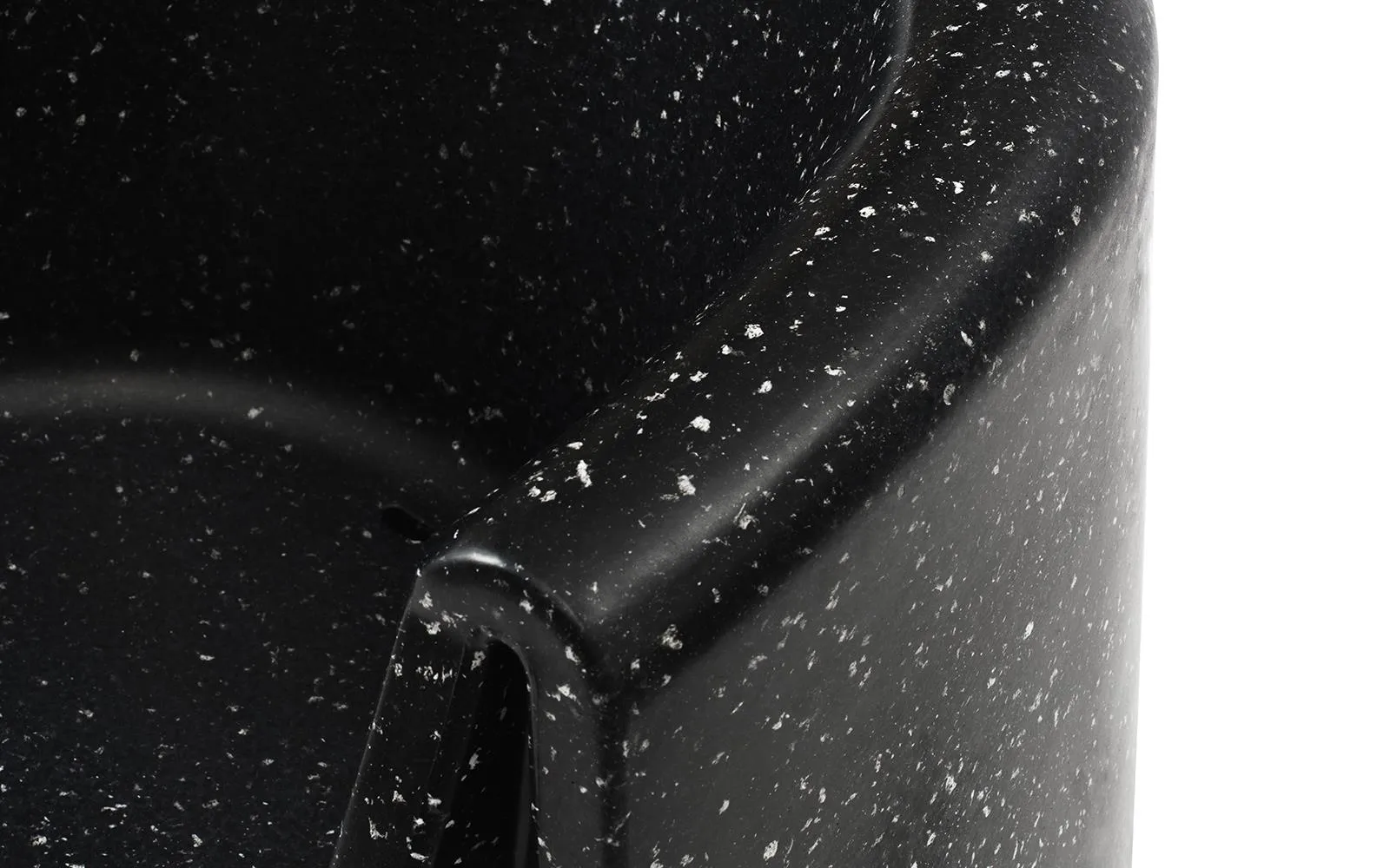 Butaca Lounge Bit Lounge Chair, Negro Normann Copenhagen