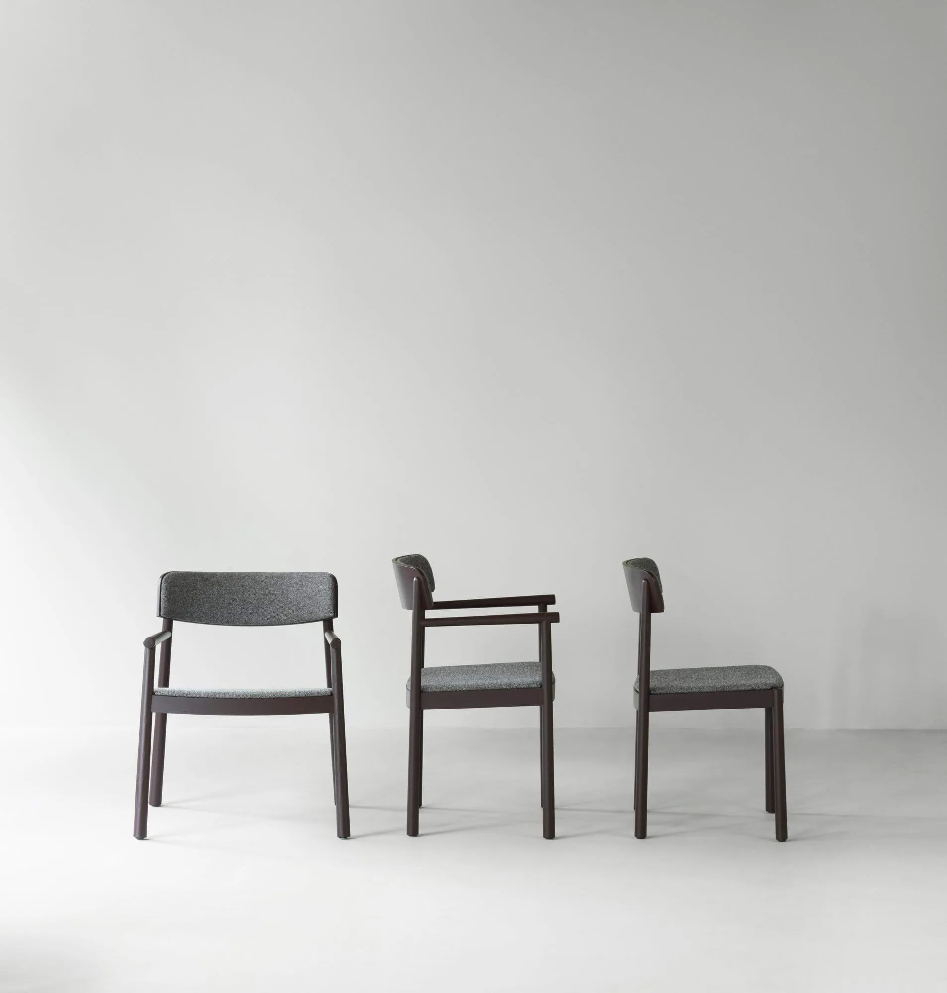 Butaca Timb, Marrón cenizo - tejido Hallingdal 368 Normann Copenhagen