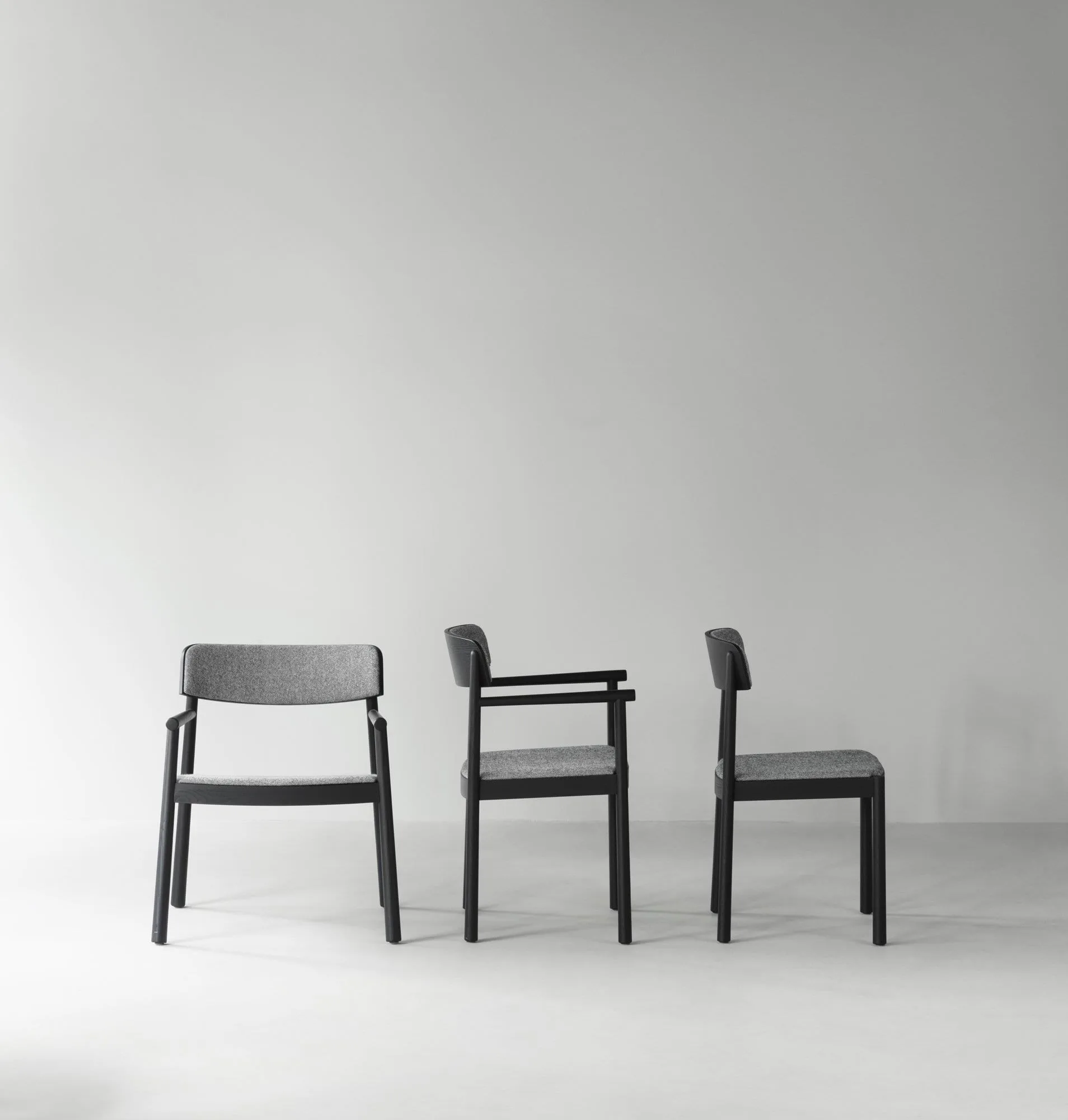 Butaca Timb, Negro cenizo - tejido Hallingdal 166 Normann Copenhagen