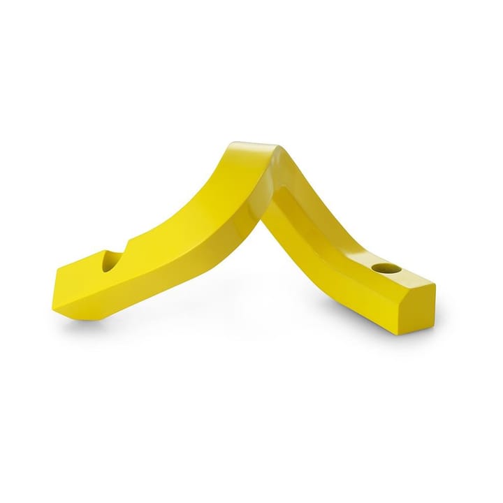 Candelabro Crooked 2 - Amarillo - Normann Copenhagen