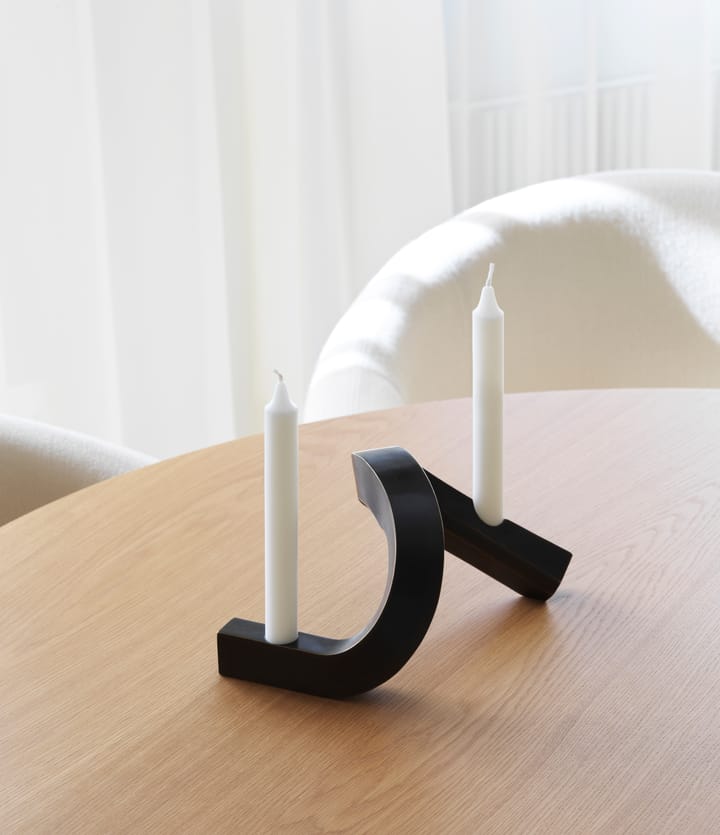 Candelabro Crooked 2, Bronce Normann Copenhagen