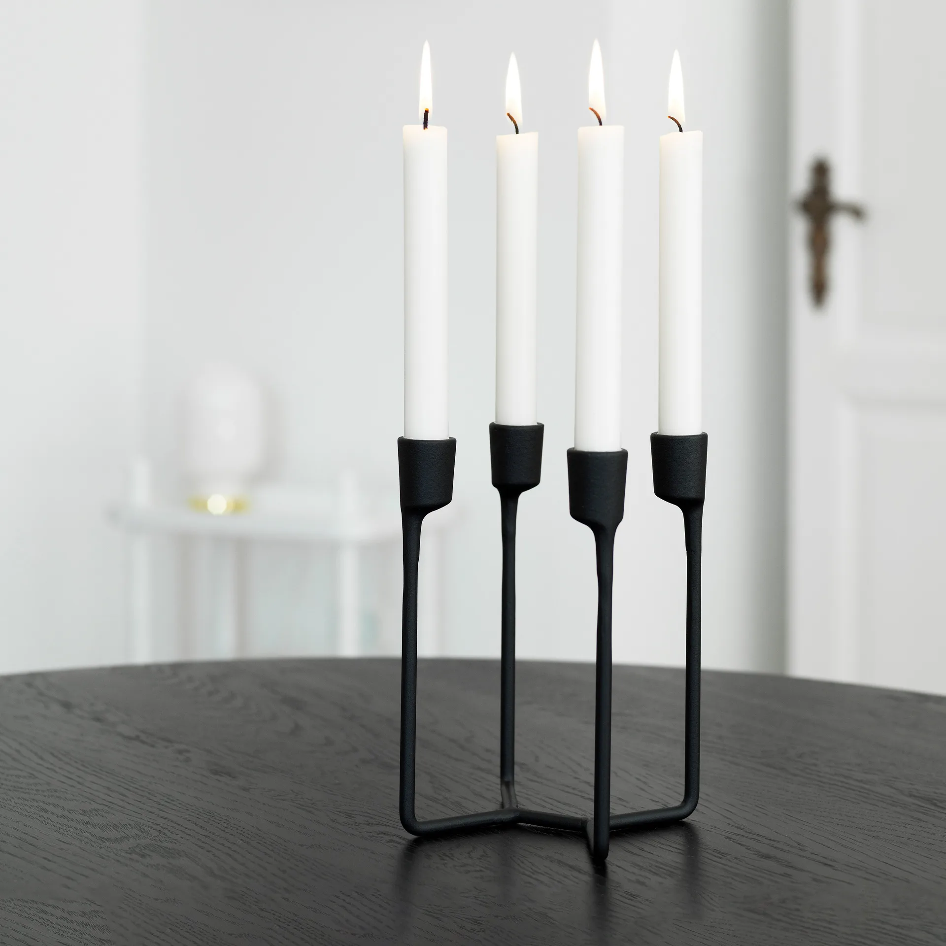 Candelabro Heima, negro Normann Copenhagen