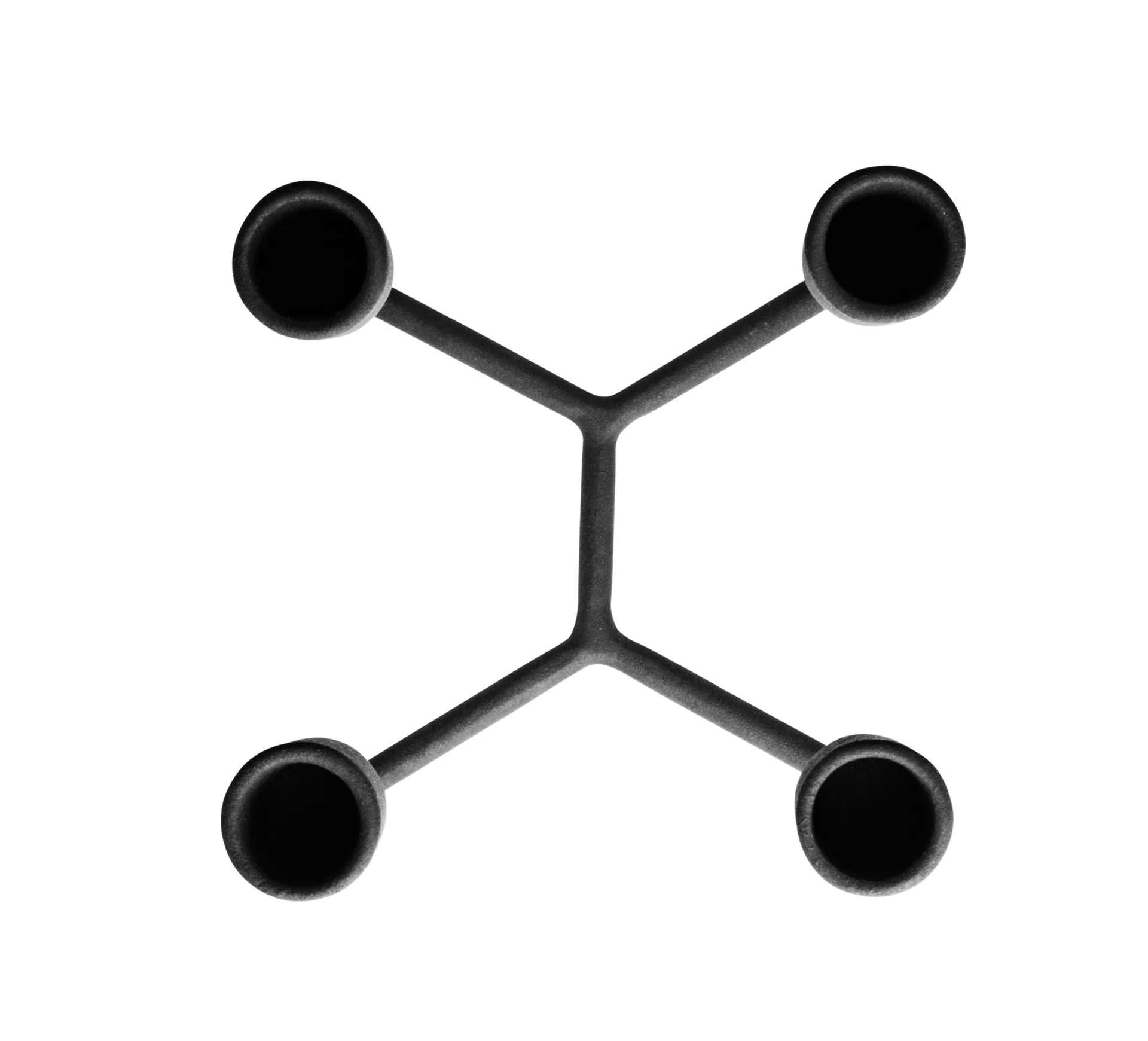 Candelabro Heima, negro Normann Copenhagen