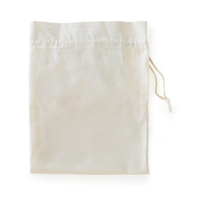 Cesto de ropa Hide Laundry Basket Cotton Liner  - Blanco roto - Normann Copenhagen