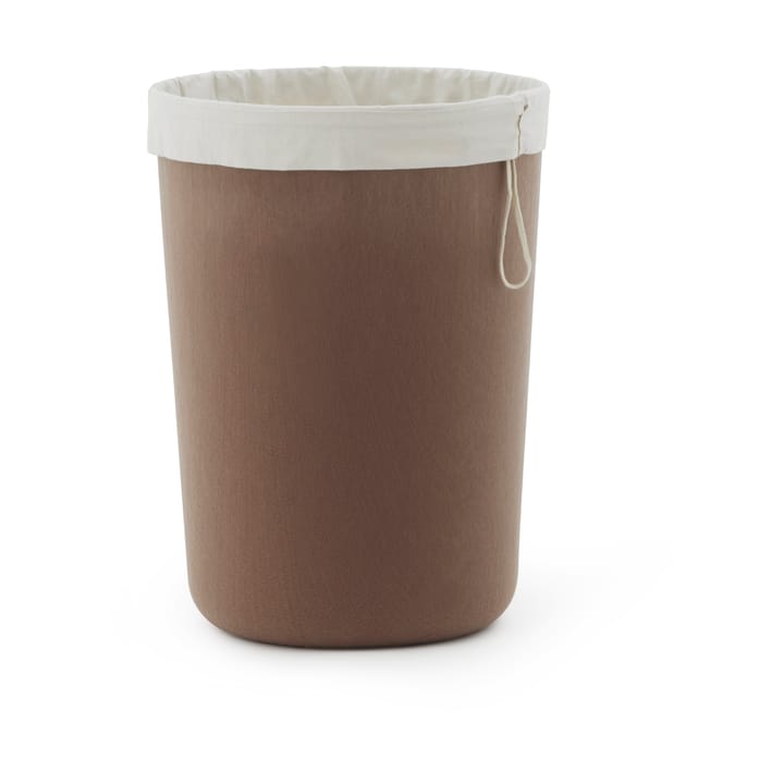 Cesto de ropa Hide Laundry Basket Cotton Liner , Blanco roto Normann Copenhagen