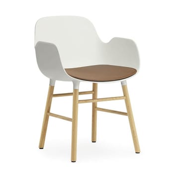 Cojín Form cuero ultra - Brandy 41574 - Normann Copenhagen