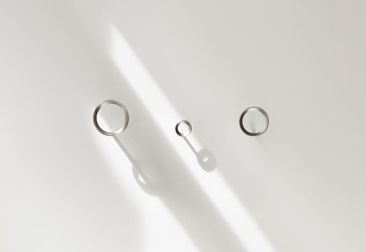 Colgador Loop small Ø4,4 cm, Brushed Zinc Normann Copenhagen