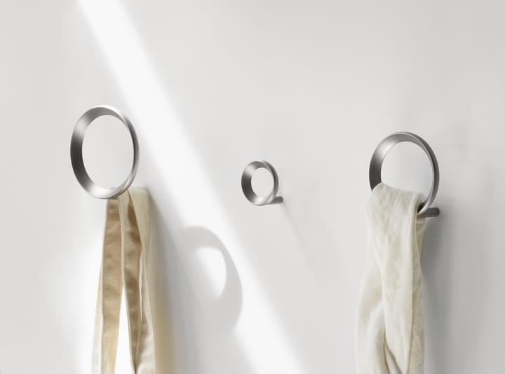 Colgador Loop small Ø4,4 cm, Brushed Zinc Normann Copenhagen
