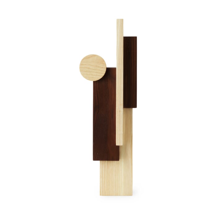 Escultura Join  grande - Fresno carbonizada - Normann Copenhagen