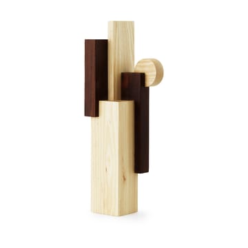 Escultura Join  grande - Fresno carbonizada - Normann Copenhagen