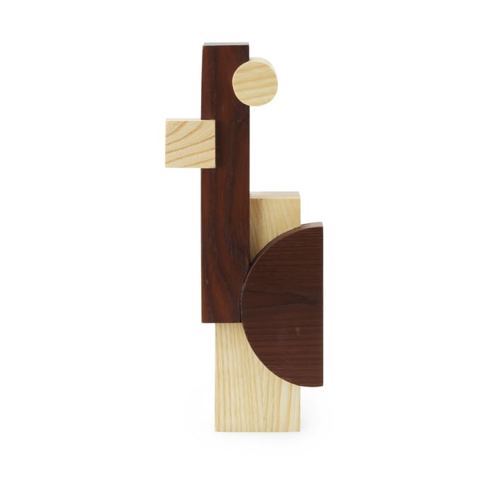 Escultura Join pequeña - Fresno carbonizado - Normann Copenhagen