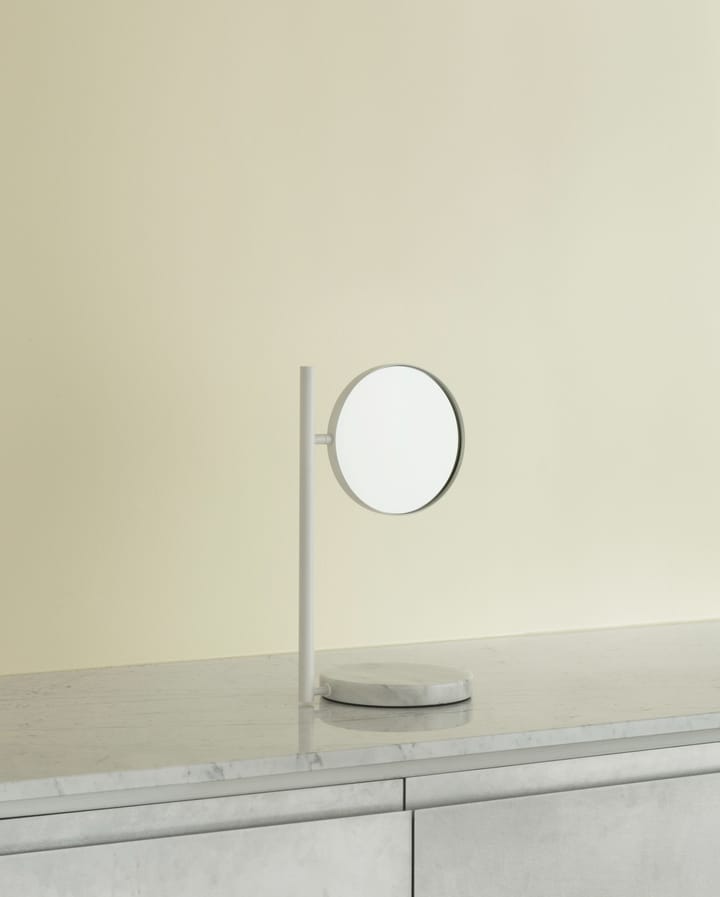 Espejo de mesa de doble cara Pose 21x39 cm, Blanco Normann Copenhagen