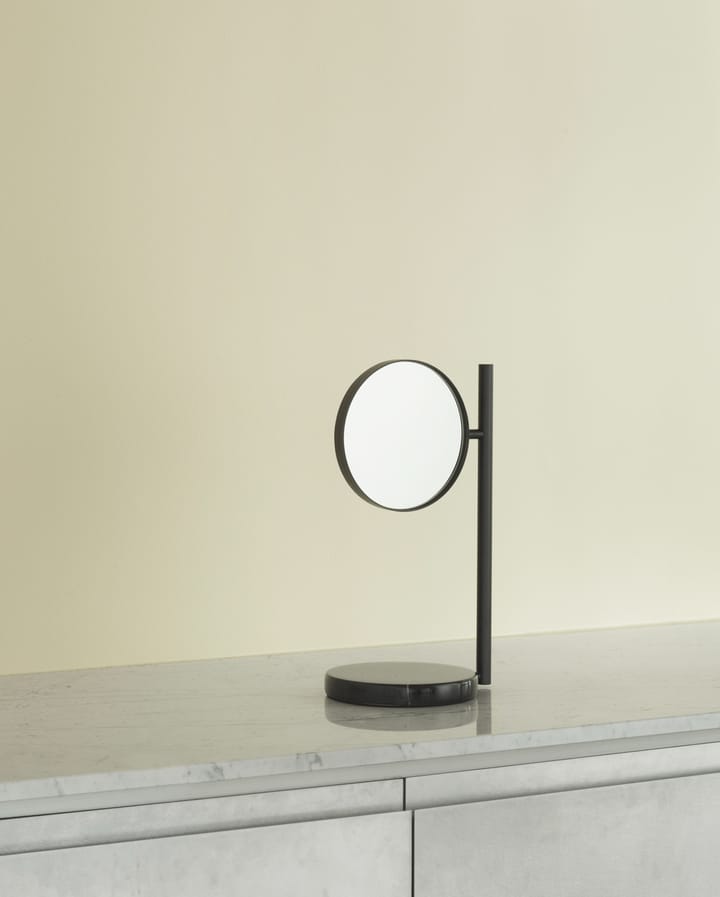 Espejo de mesa de doble cara Pose 21x39 cm, Negro Normann Copenhagen