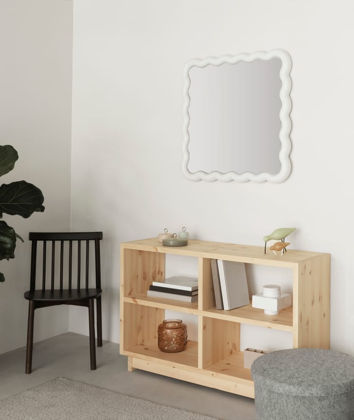 Espejo Illu 80x80 cm - Blanco - Normann Copenhagen