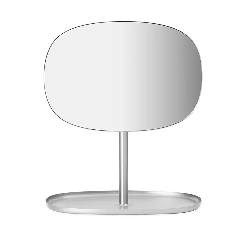 Espejo para tocador Flip, acero mate Normann Copenhagen