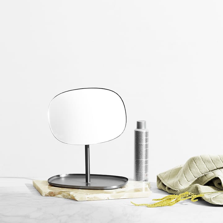 Espejo para tocador Flip, acero mate Normann Copenhagen