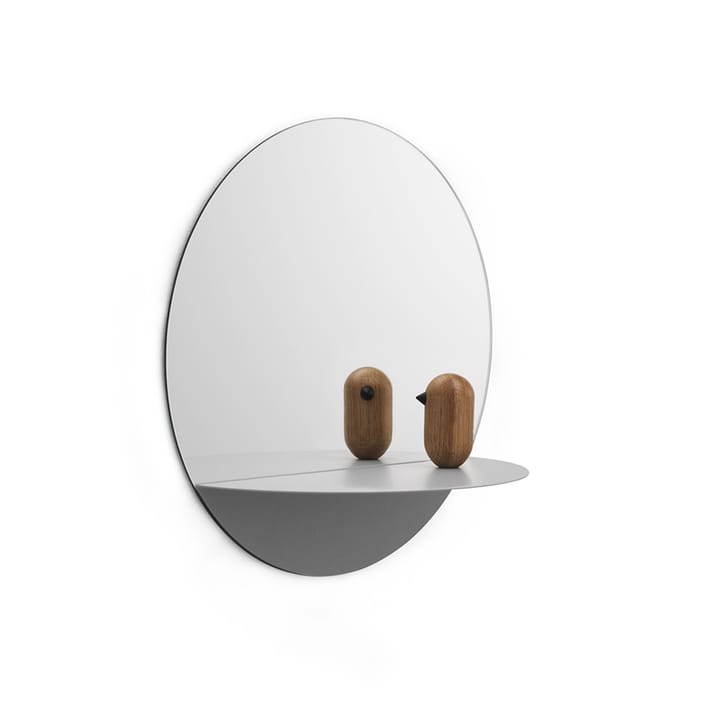 Espejo redondo Horizon, gris Normann Copenhagen