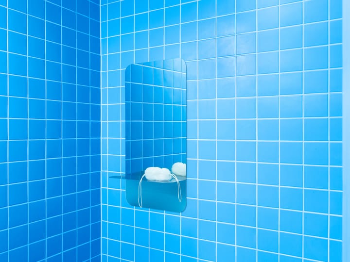 Espejo vertical Horizon 40x80 cm, Acero inoxidable Normann Copenhagen