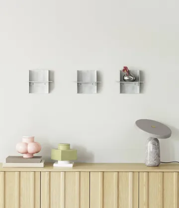 Estantería Alu 25 cm - Aluminio - Normann Copenhagen