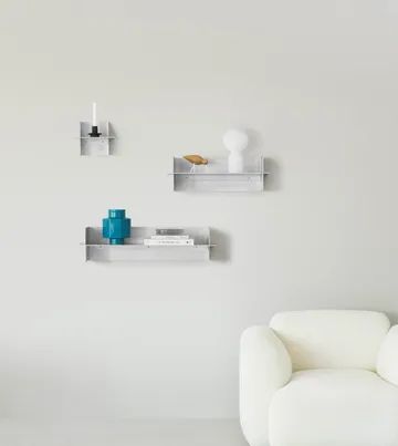 Estantería Alu 25 cm - Aluminio - Normann Copenhagen