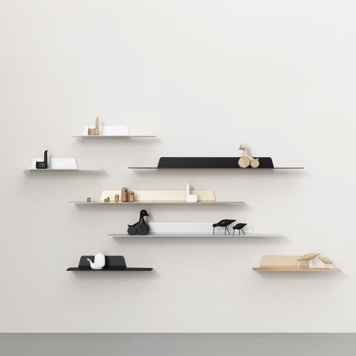 Estantería Jet, Negro, aluminio, 160 cm Normann Copenhagen