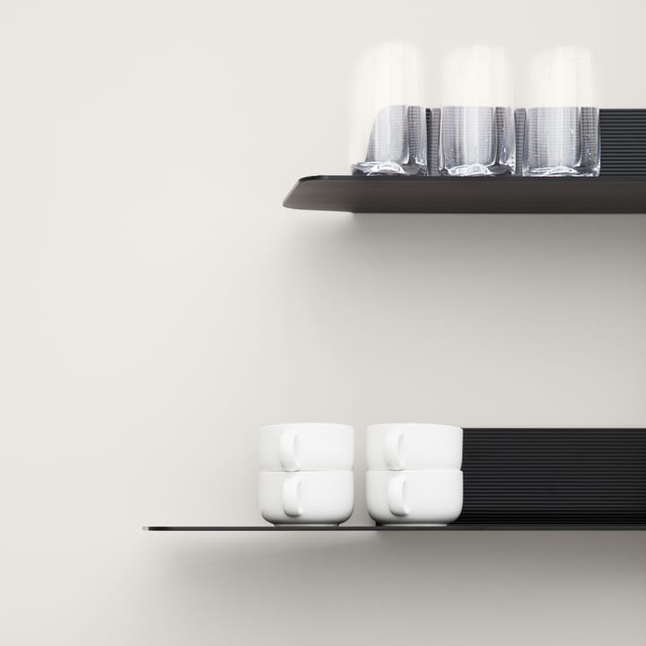 Estantería Jet, Negro, aluminio, 160 cm Normann Copenhagen