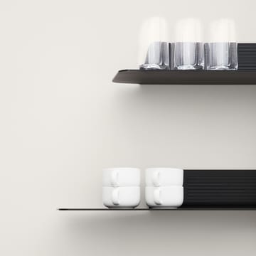 Estantería Jet - Negro, aluminio, 80 cm - Normann Copenhagen