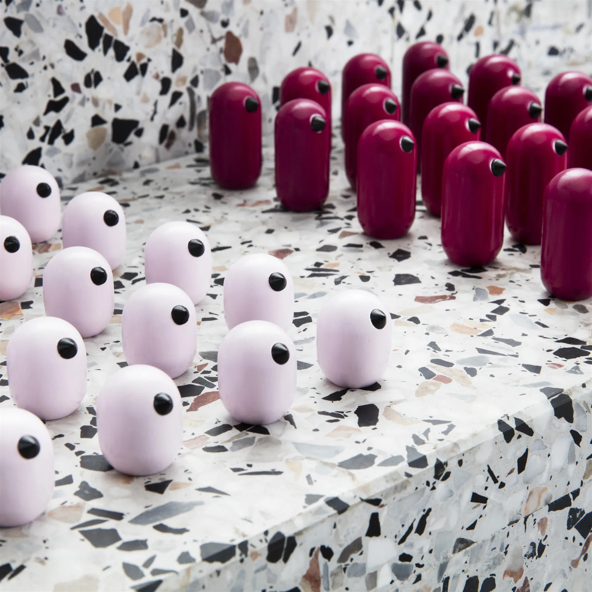 Figura Little Bird, color, magenta, 5 cm Normann Copenhagen