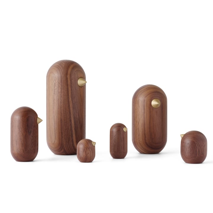 Figura Little Bird nogal, 10 cm Normann Copenhagen