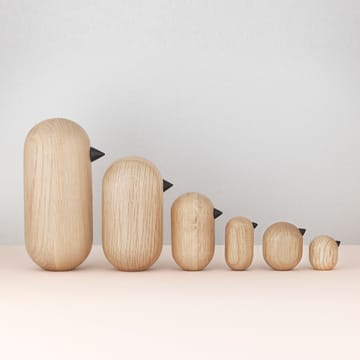 Figura Little Bird, roble - 7 cm - Normann Copenhagen