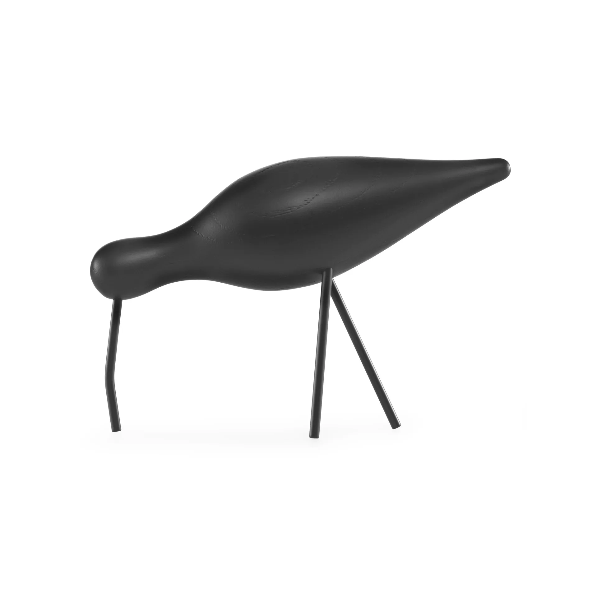 Figura Shorebird, negro, grande Normann Copenhagen