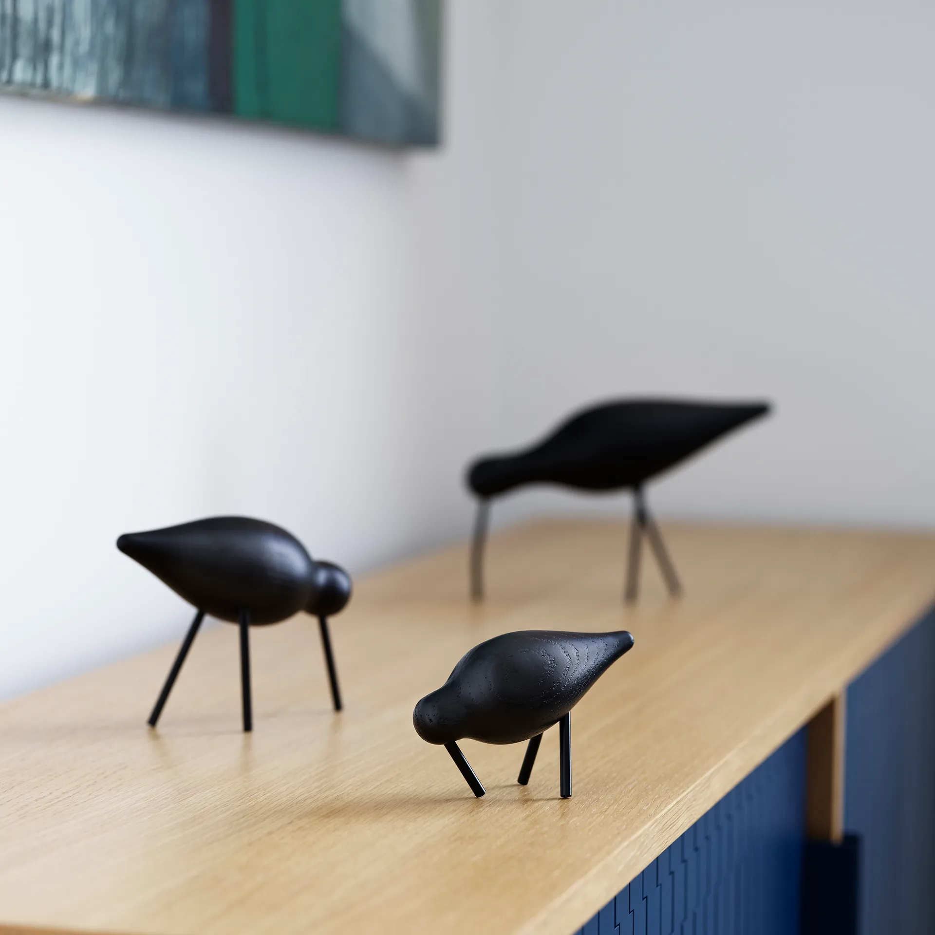 Figura Shorebird, negro, mediano Normann Copenhagen