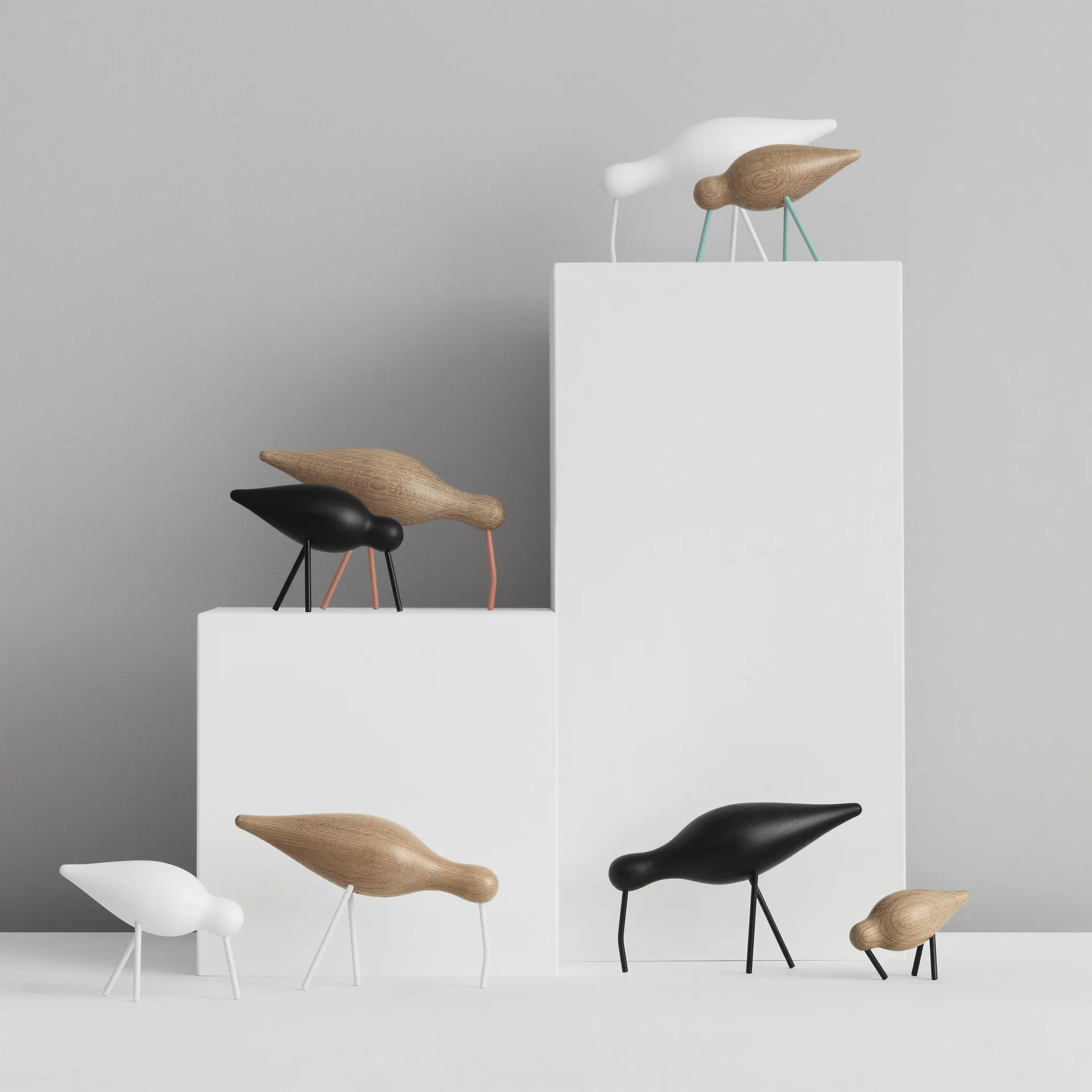 Figura Shorebird, negro, mediano Normann Copenhagen