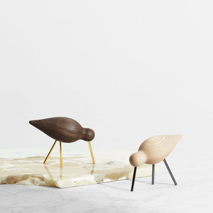 Figura Shorebird nogal-latón, mediana Normann Copenhagen