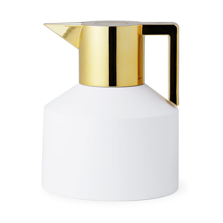 Jarra termo Geo - blanco-oro - Normann Copenhagen