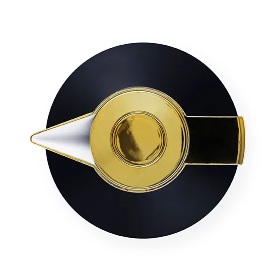 Jarra termo Geo, negro-oro Normann Copenhagen
