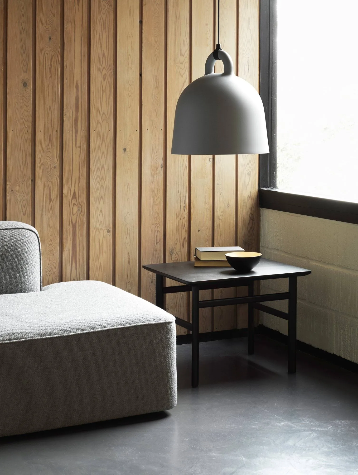 Lámpara Bell gris, large Normann Copenhagen