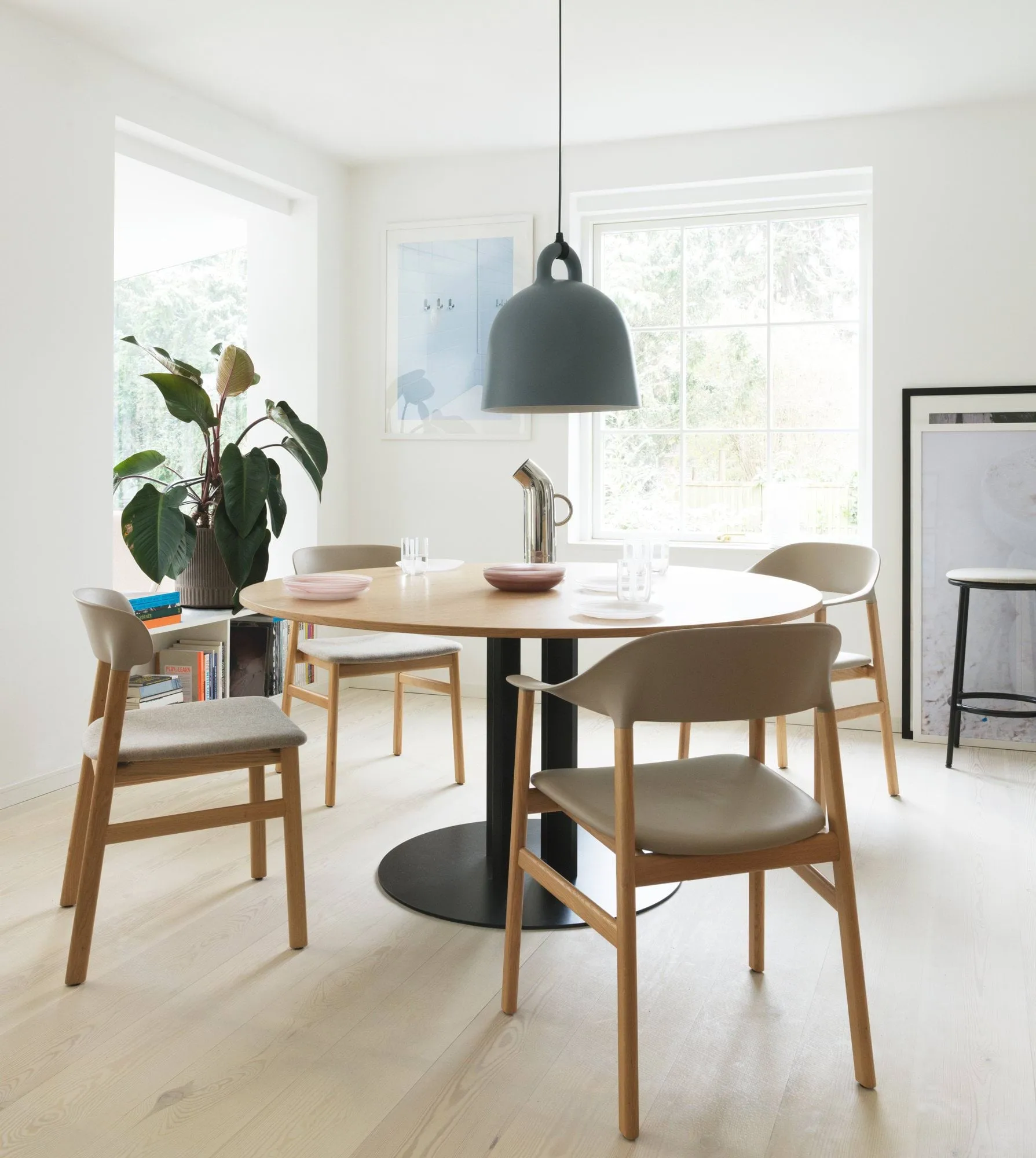 Lámpara Bell gris, medium Normann Copenhagen