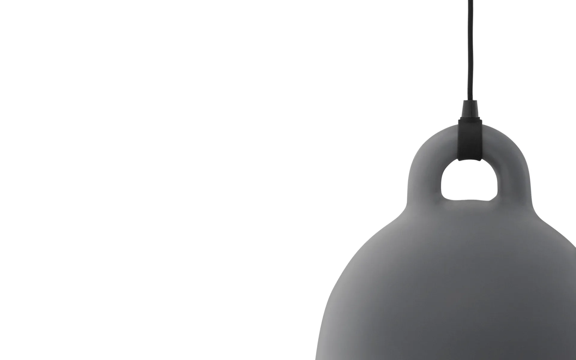 Lámpara Bell gris, small Normann Copenhagen