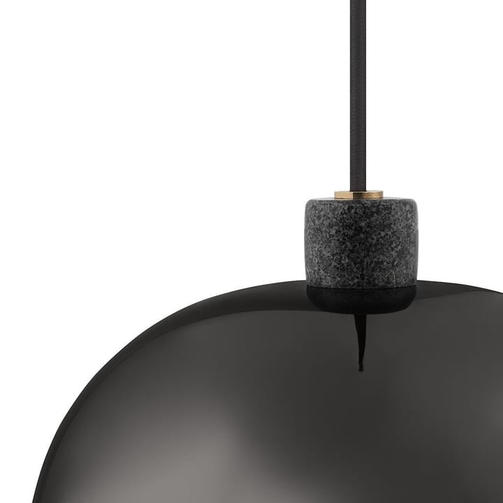 Lámpara colgante Grant, Black, grande- acero, granito Normann Copenhagen