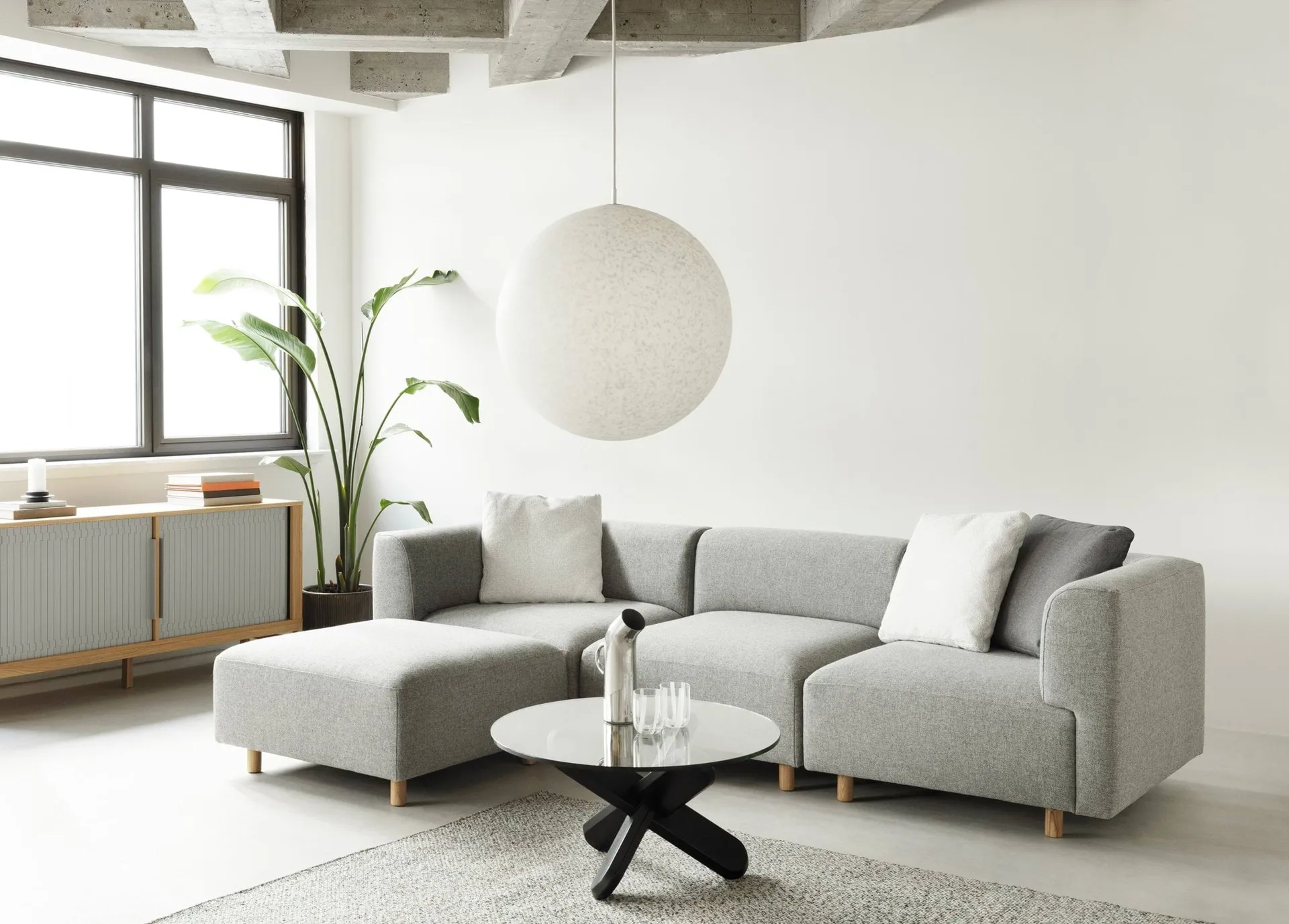 Lámpara colgante Pix Ø60 cm, Blanco Normann Copenhagen