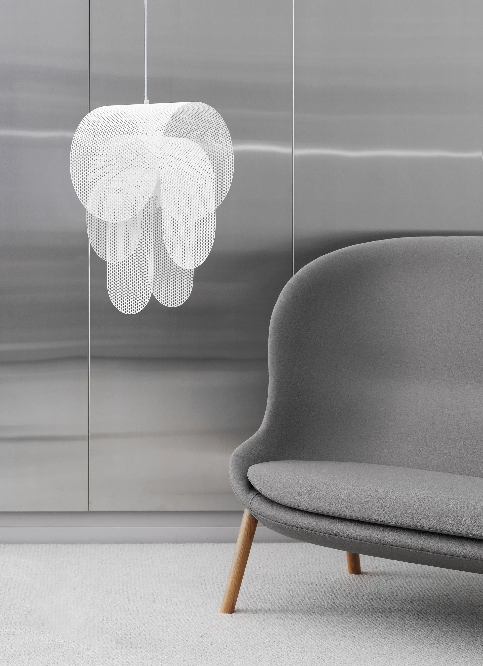 Lámpara colgante Superpose, blanco Normann Copenhagen