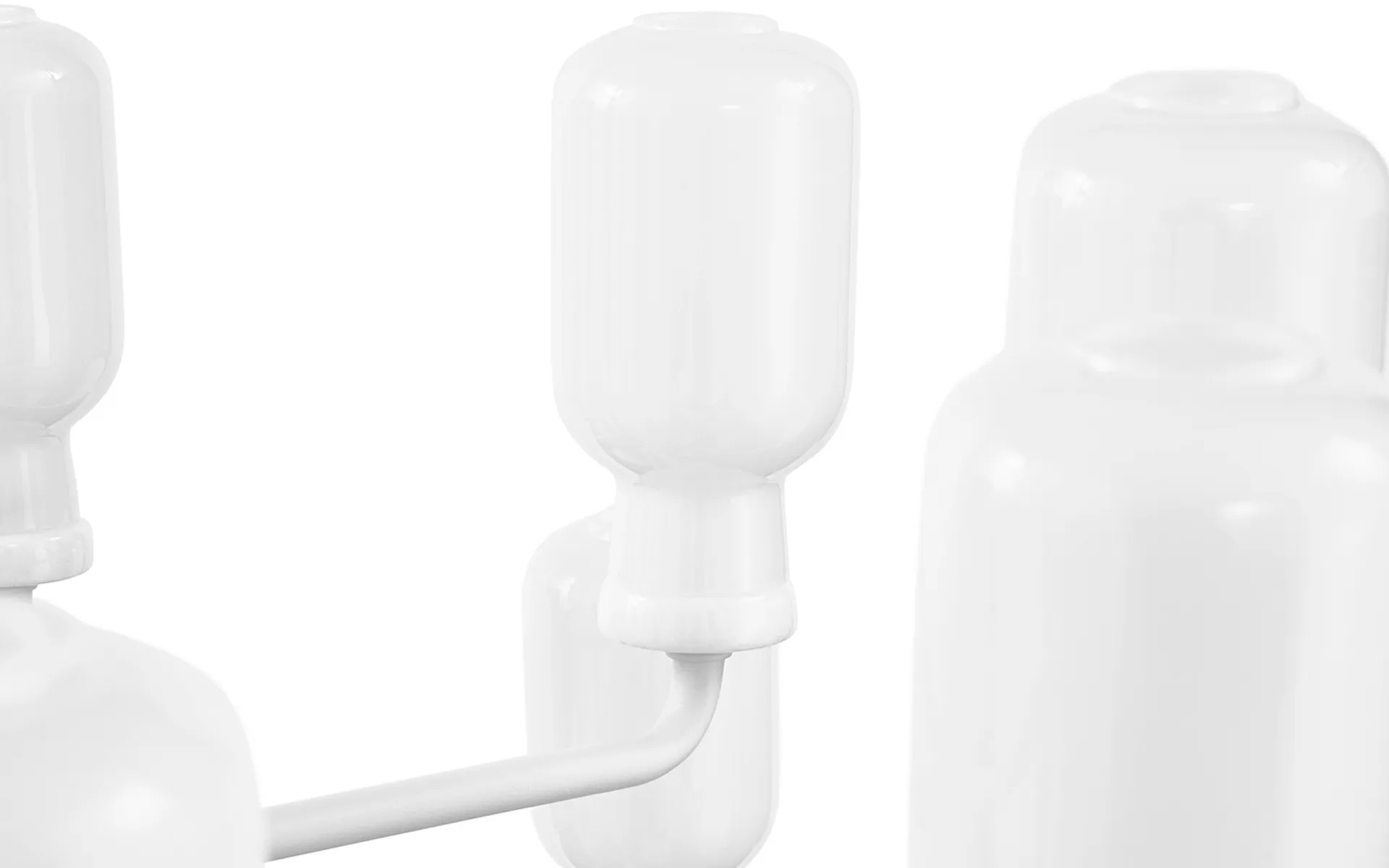 Lámpara de araña Amp, White, large Normann Copenhagen