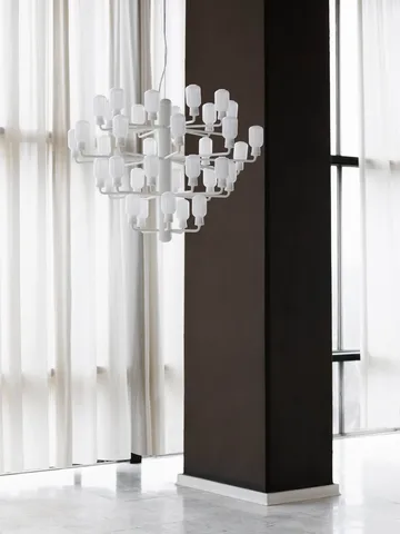 Lámpara de araña Amp - White, large - Normann Copenhagen
